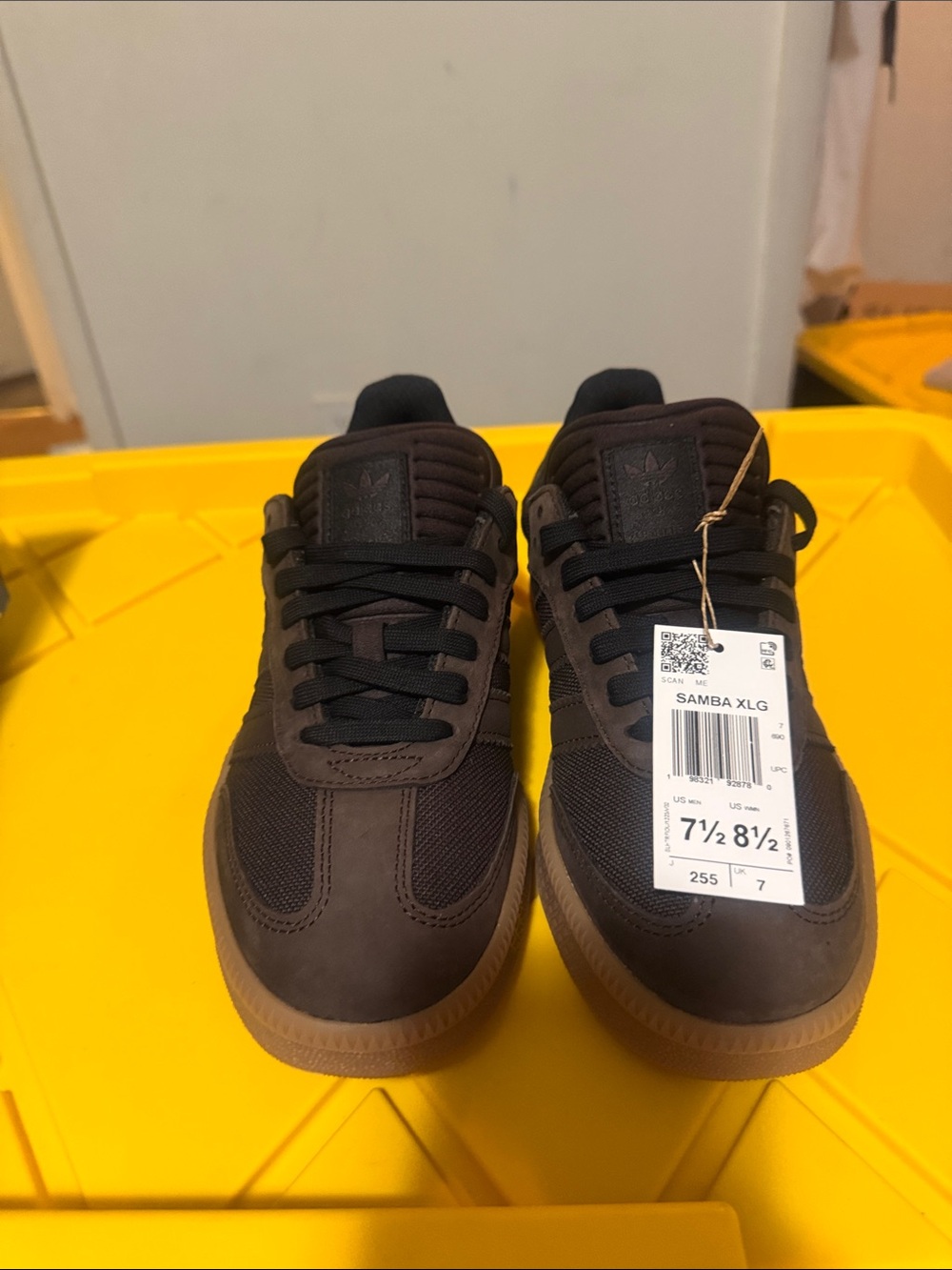 adidas Samba XLG Brown and Black Men's Sneakers